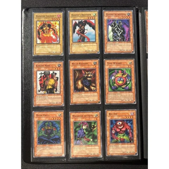 2003 yugioh cards Yu-Gi-Oh Waboku-Trap upper deck SDJ-046 dark magician yugioh card first